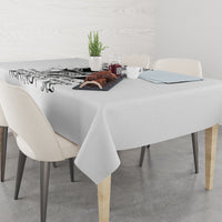Skull Reaper Tablecloth I Can't Go To Hell Devil Restrainning Order Against Me - Wonder Print Shop