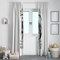 Skull Reaper Window Curtain I Can't Go To Hell Devil Restrainning Order Against Me - Wonder Print Shop