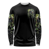Skull Reaper Long Sleeve Shirt I Going To Hell Just Pick You Up - Wonder Print Shop