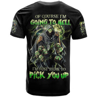 Fire Skull T Shirt Judge Me When You're Perfect Otherwise Shut Up - Wonder Print Shop