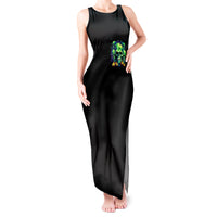 Flower Skull Tank Maxi Dress Don't Try To Figured Me Out I Special Kind Fire Flower - Wonder Print Shop