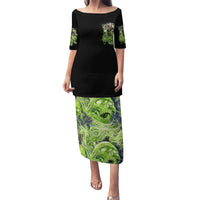 Flower Skull Puletasi I Blunt Because God Rolled Me That Way - Wonder Print Shop