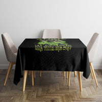 Death Skull Tablecloth I Never Alone My Demon With Me 24/7 - Wonder Print Shop