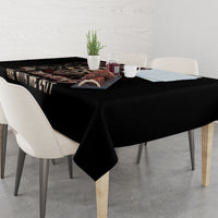 Satan Skull Tablecloth I Never Alone My Demon With Me 24/7 - Wonder Print Shop
