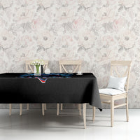 American Skull Tablecloth I Talk I Smile But Be Carefull When I Silent - Wonder Print Shop