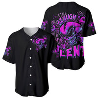 Graffiti Skull Baseball Jersey I Talk I Smile But Be Carefull When I Silent - Wonder Print Shop