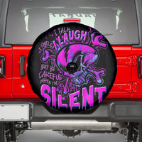 Graffiti Skull Spare Tire Cover I Talk I Smile But Be Carefull When I Silent - Wonder Print Shop