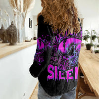 Girl Skull Women Casual Shirt I Sweet Girl Full Of Crazy - Wonder Print Shop