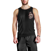 Moon Skull Men Tank Top Hello Darkness My Old Friend Moon DT01