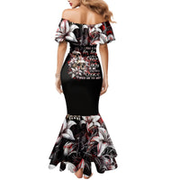 Moon Skull Mermaid Dress Hello Darkness My Old Friend Moon - Wonder Print Shop