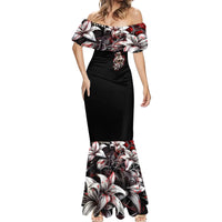 Moon Skull Mermaid Dress Hello Darkness My Old Friend Moon - Wonder Print Shop