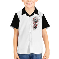 Blood Skull Hawaiian Shirt You Got My Back I Got Your Rest Of Your Life - Wonder Print Shop