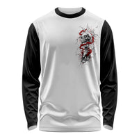 Blood Skull Long Sleeve Shirt You Got My Back I Got Your Rest Of Your Life - Wonder Print Shop