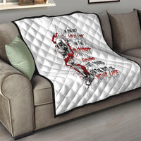 Blood Skull Quilt You Got My Back I Got Your Rest Of Your Life - Wonder Print Shop
