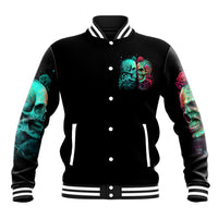 Twin Skull Baseball Jacket Don't Try To Figure Me Out I'm A Special - Wonder Print Shop