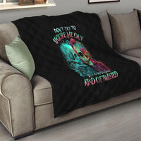 Twin Skull Quilt Don't Try To Figure Me Out I'm A Special - Wonder Print Shop