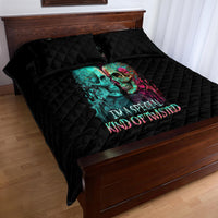 Twin Skull Quilt Bed Set Don't Try To Figure Me Out I'm A Special - Wonder Print Shop