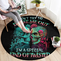 twin-skull-round-carpet-dont-try-to-figure-me-out-im-a-special