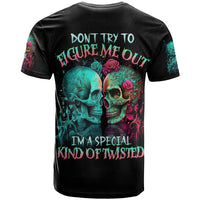 Satan Skull T Shirt I Never Alone My Demon With Me 24/7 - Wonder Print Shop