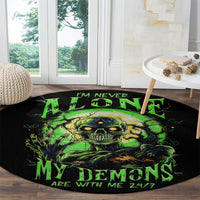zombie-skull-round-carpet-i-never-alone-my-demon-with-me-247