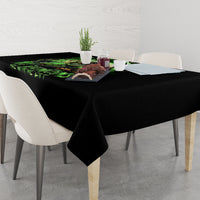 Zombie Skull Tablecloth I Never Alone My Demon With Me 24/7 - Wonder Print Shop
