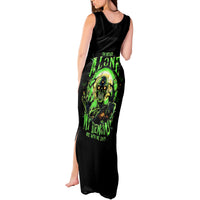 Skull Pumpkin Tank Maxi Dress I Have Three Side Quite Funny And Side You Never Want - Wonder Print Shop