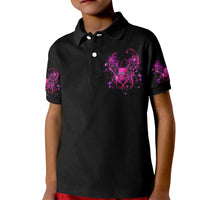 Fairy Skull Kid Polo Shirt My Next Life I Want To Be Karma Fairy - Wonder Print Shop