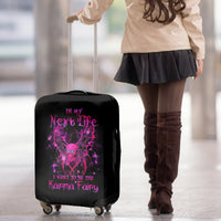Fairy Skull Luggage Cover My Next Life I Want To Be Karma Fairy - Wonder Print Shop