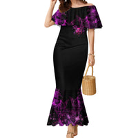 Skull Reaper Mermaid Dress I Can't Go To Hell Devil Restrainning Order Against Me - Wonder Print Shop