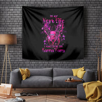 Fairy Skull Tapestry My Next Life I Want To Be Karma Fairy - Wonder Print Shop