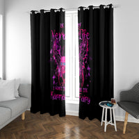 Fairy Skull Window Curtain My Next Life I Want To Be Karma Fairy - Wonder Print Shop
