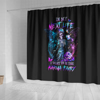 dia-de-los-muertos-skull-shower-curtain-my-next-life-i-want-to-be-karma-fairy