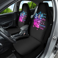 Tiny Fairy Skull Car Seat Cover My Next Life I Want To Be Karma Fairy - Wonder Print Shop