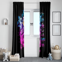 Tiny Fairy Skull Window Curtain My Next Life I Want To Be Karma Fairy - Wonder Print Shop