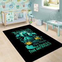 Witch Skull Area Rug Into Darkness To Lose Our Mind And Find Our Souls - Wonder Print Shop