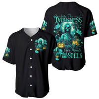 Witch Skull Baseball Jersey Into Darkness To Lose Our Mind And Find Our Souls - Wonder Print Shop