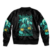 Witch Skull Bomber Jacket Into Darkness To Lose Our Mind And Find Our Souls - Wonder Print Shop
