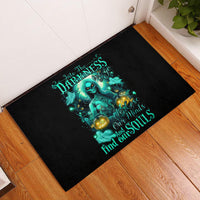 Witch Skull Rubber Doormat Into Darkness To Lose Our Mind And Find Our Souls - Wonder Print Shop