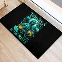 Witch Skull Rubber Doormat Into Darkness To Lose Our Mind And Find Our Souls - Wonder Print Shop