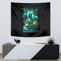 Witch Skull Tapestry Into Darkness To Lose Our Mind And Find Our Souls - Wonder Print Shop