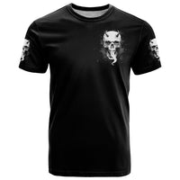 Thunder Skull T Shirt My Demon Hide Inside My Head - Wonder Print Shop