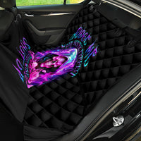 Fire Skull Back Car Seat Cover Judge Me When You're Perfect Otherwise Shut Up - Wonder Print Shop