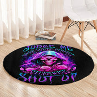 fire-skull-round-carpet-judge-me-when-youre-perfect-otherwise-shut-up