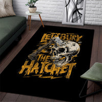 Axe Skull Area Rug Let's Bury The Hatchet - Wonder Print Shop