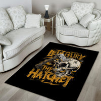 Axe Skull Area Rug Let's Bury The Hatchet - Wonder Print Shop