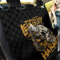 Axe Skull Back Car Seat Cover Let's Bury The Hatchet - Wonder Print Shop
