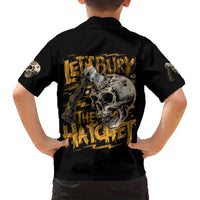 Axe Skull Hawaiian Shirt Let's Bury The Hatchet - Wonder Print Shop