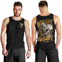 Twin Skull Men Tank Top Don't Try To Figure Me Out I'm A Special DT01