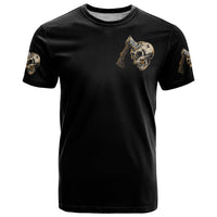 Twin Skull T Shirt Don't Try To Figure Me Out I'm A Special - Wonder Print Shop