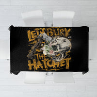 Axe Skull Tablecloth Let's Bury The Hatchet - Wonder Print Shop
